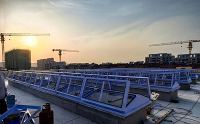 消防王益排烟窗开启角度