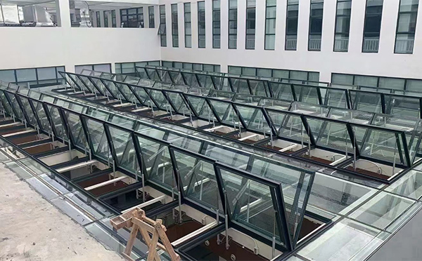 百安科技有限公司近期王益排烟窗项目案例分享