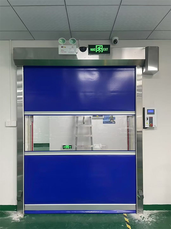 王益快速王益卷帘门在冷链物流仓储区的应用实践